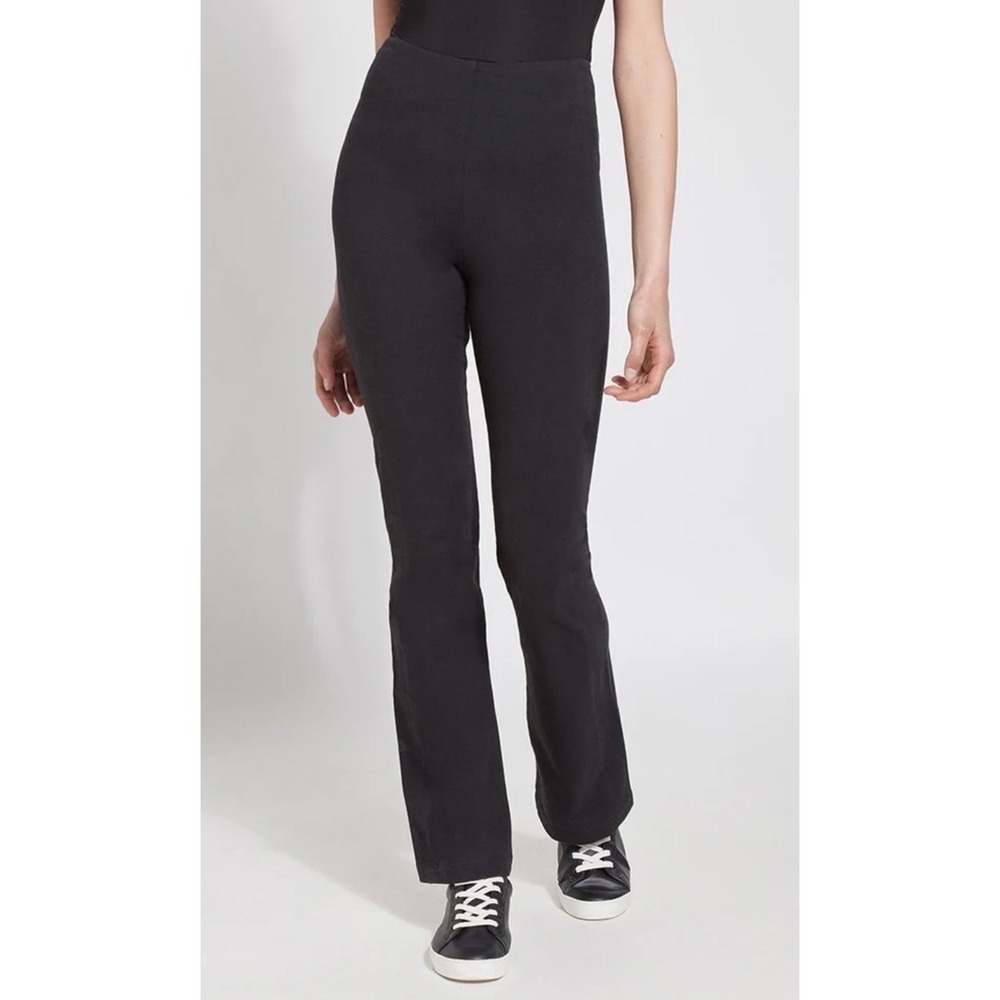Lysse Tara Flare Leggings Women Size S Black NEW High Waisted Smoothing